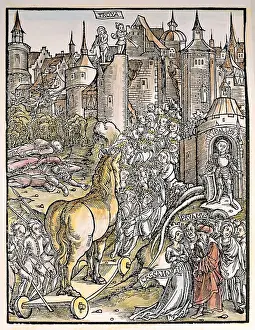 Aeneid: literature, Vergil, Aeneid, illustrations, coloured