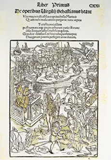 Aeneid: literature, Vergil, Aeneid, illustrations, coloured