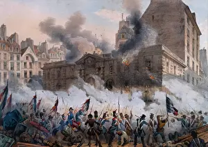 Annals: Lithograph, Musee des Ursulines, Macon, Saone-et-Loire