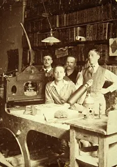 Handicrafter: Lithograph workshop in Vienna - Interior view