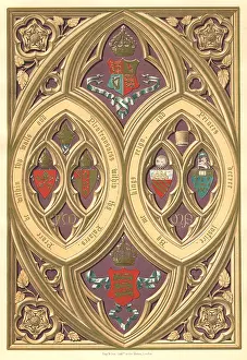 Archiepiscopal: Lithographic Plate of Arms
