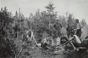 Chop: Lithuanian Scouts cooking