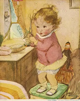 Hairdresser: Little Barber by Muriel Dawson