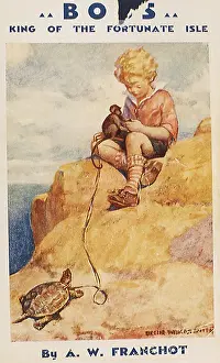 Jessie: Little Boy with Monkey and Turtle