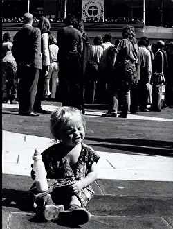 Enjoyed: Little boy outside UN Environment Conference, Stockholm