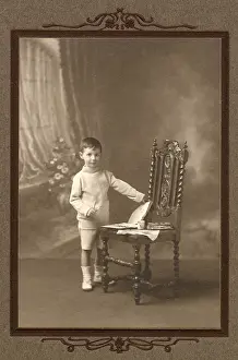 Jul23: Little boy with a painting book