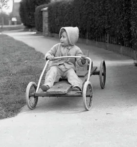 Tony Boxallfrps: Little boy riding on a go-kart