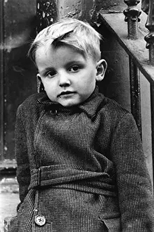 Angelic: Little boy in St Stephen's Gardens