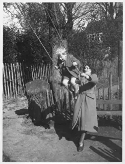 Feb21: Little boy on a swing