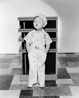 Wholesome: Little boy whistling