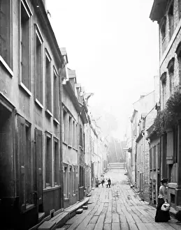 Champlain: Little Champlain Street, Quebec City, Canada