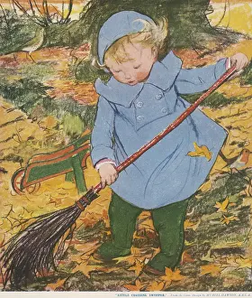 Broom: Little Crossing Sweeper by Muriel Dawson