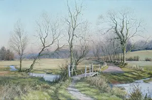 Mervyn: The Little Footbridge at Droxford