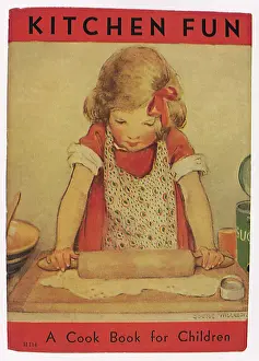Jessie: Little Girl with Rolling Pin