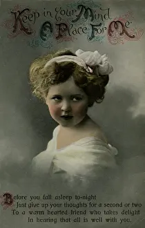 Cheeks: Little girl in white