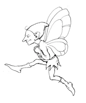 Gnome: Little gnome with wings