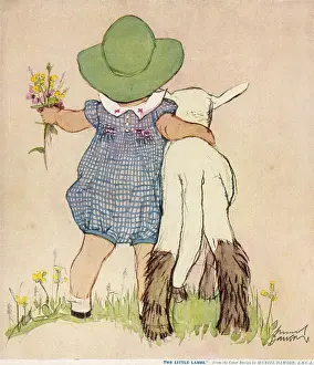Lambs: Two Little Lambs by Muriel Dawson