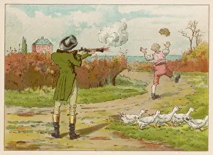 Knocks: There was a little man, who had a little gun