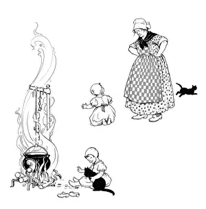 Cinders: Little Polly Flinders sat among the cinders