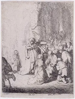 1630: Little Presentation in the Tample, by Rembrandt
