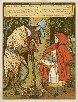 Deception: Little Red Riding Hood - wolf