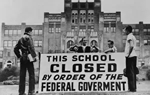 Polit: Little Rock Central High was closed to avoid ?