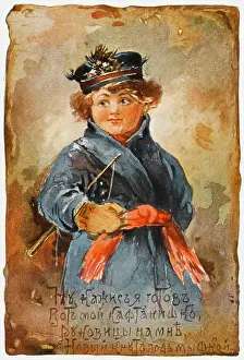 Mittens: Little Russian coachman