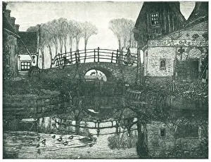 Edam: The Little Sluice, At Edam, Holland