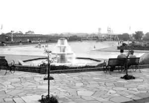 C1935: Little Sutton, Rivacre Baths c1935