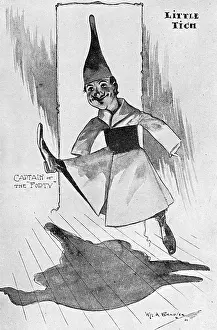 Relph: Little Tich as Captain of the Forty