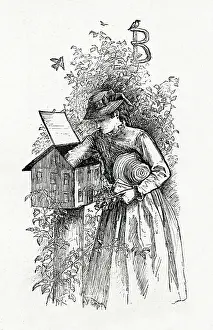 Thayer: Little Women - Beth checking the postbox
