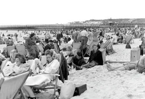 Littlehampton: Littlehampton, the Sands c1950