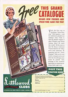 Organisers: Littlewoods Home Shopping advertisement