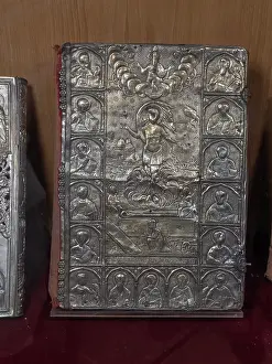 Pedoulas: Liturgical Book, Byzantine Museum, Pedoulas, Cyprus