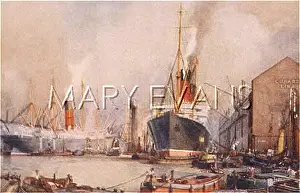 Cunarder: LIVERPOOL DOCKS