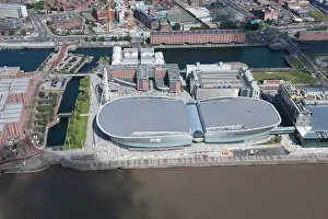 M And S: Liverpool Echo Arena and Wapping Dock, Liverpool