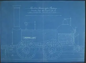 Swannington: 'Liverpool' engine by E Bury & Co