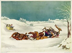 Albans: Liverpool Mail in Snow