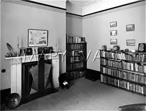 Bookcases: LIVING ROOM 1930S