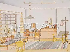 Gutmann: LIVING ROOM/GUTMANN 1929