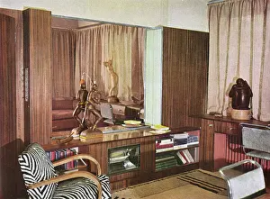 Serge: Living room and studio by Serge Chermayeff