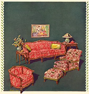 Upholstered: Living Room Suite