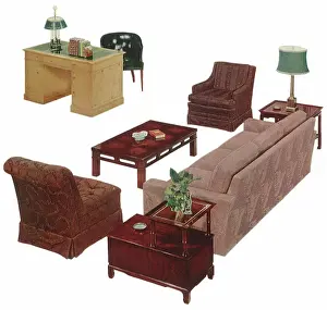 Mahogany: Living Room Suite