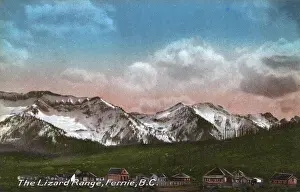 Fernie: The Lizard Range, Fernie, British Columbia, Canada