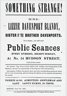 Seances: LIZZIE DAVENPORT