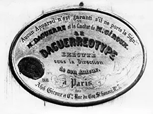 Daguerre: L.J. Mande Daguerre