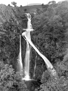Llanberis: Llanberis, Waterfall 1930