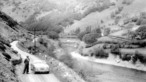 Llandovery: Llandovery, Ystradffin Valley c1960