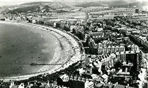 Orme: Llandudno from Great Orme, Wales