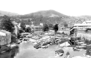 Llangollen: Llangollen, from the Bridge 1901